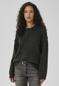 Джемпер My Essential Wardrobe Jumper, Dark Grey Melange/Dark Grey