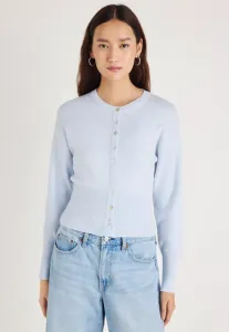 Приталенный кардиган Gina Tricot, Light Blue