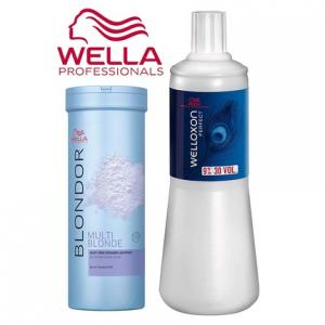 Пудра для осветления волос WELLA Blondor Multi Blonde 400g