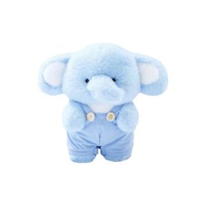 AIQINGCAOZHILIAN(WANJU) Плюшевая игрушка Happy Bear милый лечебный синий слоненок кукла 25 см высота