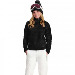 Детский пушистый флисовый свитер Obermeyer, Black