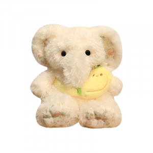 Милый плюшевый верблюд-единорог 23 см/35 см KecoSweet, tar small elephant (banana bag detachable)