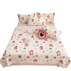 Sanrio Охлаждающее шелковистое летнее одеяло с охлаждающим эффектом, машинная стирка, синтетическое волокно