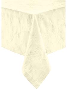 Erwin Müller Жаккардовая скатерть из смесовой хлопчатобумажной ткани Arnsberg натурального цвета