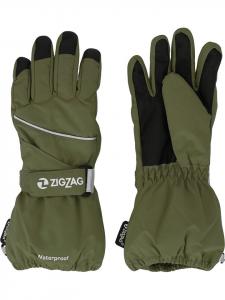 Zigzag Горнолыжные/сноубордные перчатки «Kempston» цвета хаки