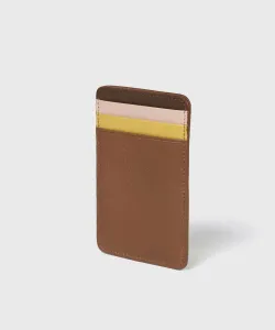 Чехол для пропуска с цветным слотом