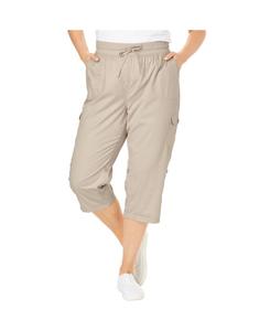 Женские брюки-капри/бермуды Within Convertible Length Cargo Woman Within, Natural khaki
