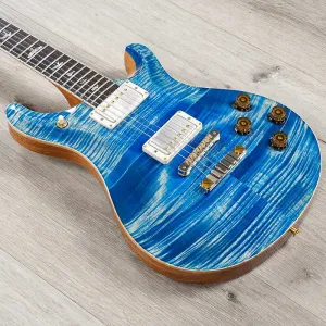 Гитара PRS Paul Reed Smith McCarty 594 с верхней декой из 10-слойного клена, грифом из розового дерева, колками типа Wing, цвет Faded Blue Jean