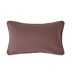 Простая хлопковая наволочка Homescapes, коричневый - 30 х 50 см