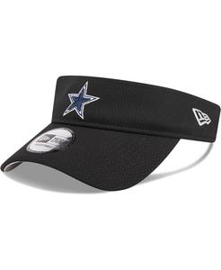Мужские черные кроссовки Dallas Cowboys с регулируемым козырьком New Era