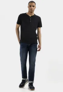 Хьюстонские джинсы прямого кроя Camel Active, Dark Blue Denim