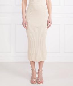 Юбка Guess Jeans, бежевый