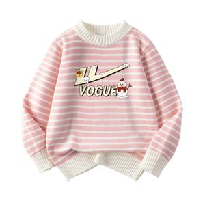 Детский свитер с круглой горловиной Moderate WARRIOR, powder/h first snow