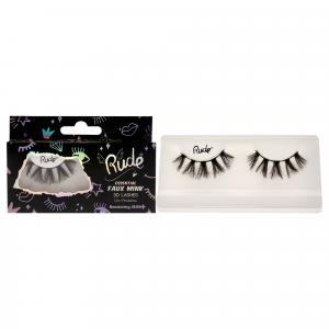 Накладные ресницы Essential Faux Mink 3D Lashes - Bewitching от Rude Cosmetics для женщин - 1 пара, прозрачный