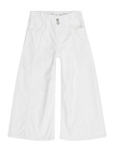 Широкие брюки GAP, белый