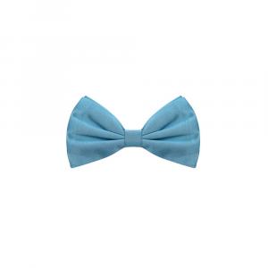 Галстуки и бабочки из светло-синего шелка Dolce & Gabbana