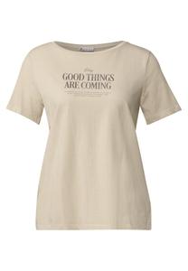 Рубашка STREET ONE, бежевый