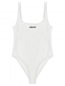 Слитный купальник «Versace Logo», белый
