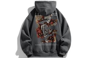 Унисекс свитшот LA'T.WEEKEND, темно-серый