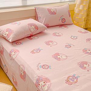 Yalu Простыня односпальная 120х230 см, 100% хлопок, цвет Tangguotu