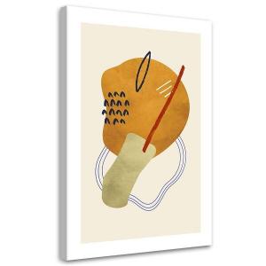 Картина арт-принт KUNSTLOFT Minimalist Shapes, многоцветный