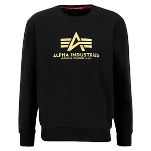 Толстовка Alpha Industries Basic Carbon, черный
