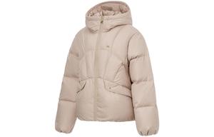 Женская куртка-пуховик Sports Life Collection, светло-коричневый, с легкой глазурью Lining