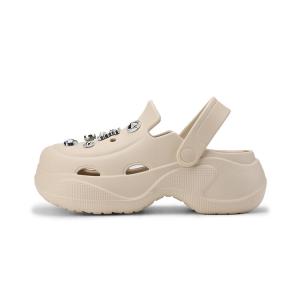 Сабо женские Xmistuo, цвет 3091-7 Khaki [Sweet Cool Crystal Bear]