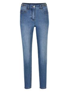 Зауженные джинсы MADELEINE, Blue Denim