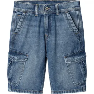 Шорты Pepe Jeans Relaxed Cargo denim, синий