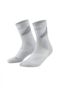 Носки CEP CORE RUN MID CUT 3.0, Grey White/Grey