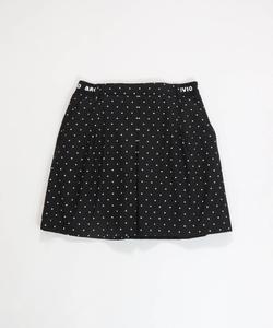 Теплая водоотталкивающая юбка в горошек Archivio, цвет Black(101)