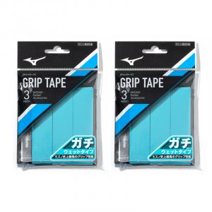 Лента для рукоятки ракетки для бадминтона из полиуретана для соревнований и тренировок утолщенная Mizuno, зеленый