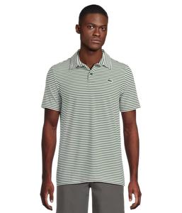 Рубашка Lacoste Ultra Dry Anti-Uv Striped Golf Polo Shirt, Green/White