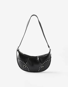 Сумка через плечо Cotton On Noa с заклепками черного цвета