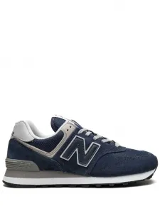 Кроссовки 574 с нашивкой-логотипом New Balance, синий