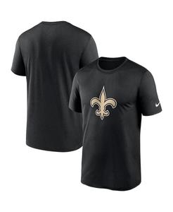 Мужская черная футболка с логотипом New Orleans Saints Legend Performance Nike