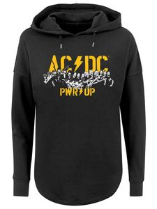 Пуловер F4NT4STIC Oversized ACDC Rock Band PWRUP Portrait Motion, черный
