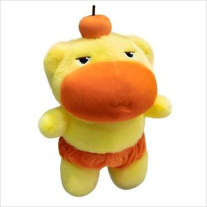 Плюшевая кукла капибара разноцветная, высота 35см/45см/70см XUANBEIBEI, желтый