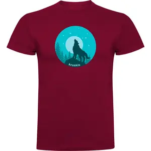 Футболка Kruskis Wolf Night, красный