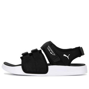 Сандалии leadcat city sandal 'black white' Puma, черный