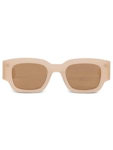 AMI Paris солнцезащитные очки Classical в квадратной оправе, нейтральный цвет