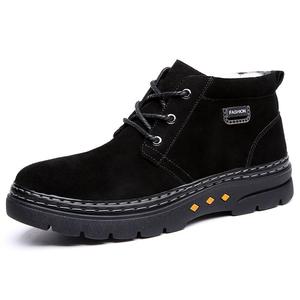 Мужские кроссовки для повседневной носки, средний верх Zuwudong, черный