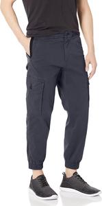 BOSS Мужские карго штаны из смесового хлопка Hugo Boss, Sky Captain Navy