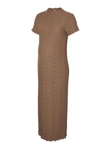 MAMALICIOUS Платье 'Naiva' в коричневом цвете