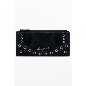 Черный женский полиэтиленовый кошелек Desigual