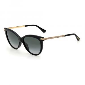 Черные ацетатные солнцезащитные очки Jimmy Choo Eyewear