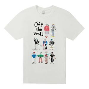 Футболка otw synjiayi printing short sleeve white Vans, белый