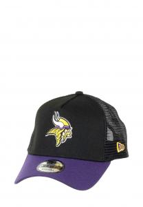 Бейсболка New Era MINNESOTA VIKINGS NFL TWO TONE VERSTELLBARE FORTY A-FRAME, Schwarz/Black