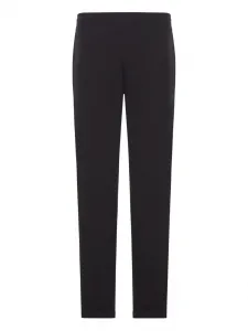 Спортивные брюки из эластичной ткани BALENCIAGA, черный